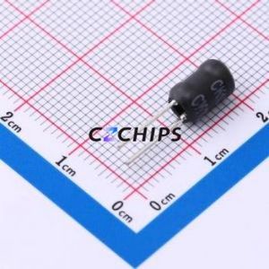 Inductor de Anillo de Color CKPK0507-120uH/K-U10 / Inductor de Montaje Superficial, Componente de Montaje Superficial THT, D6.5xL9.5mm 120uH 10% 400mA 700mOhm - Product Image 2