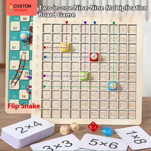 Best-seller per bambini 99 moltiplicazione divisione Formula tabella essenziale educazione precoce matematica formazione giocattolo Puzzle per i bambini - Product Image 5