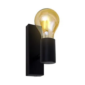 Lâmpada de parede montada em superfície industrial vintage lâmpada Edison lâmpada de parede retrô