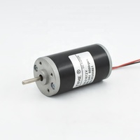 Motor DC Brush Tubular Presisi Tinggi 12v Daya Rendah 10w Kecepatan Tinggi 8000rpm 5000rpm Torsi Rendah 10mnm Opsional dengan Sertifikasi Ce Rohs