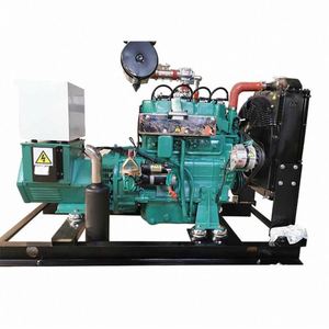 Turbina de gasolina de gas natural silenciosa de alta eficiencia 120kW 150kva Generador eléctrico de GLP con motor Junwei - Product Image 4