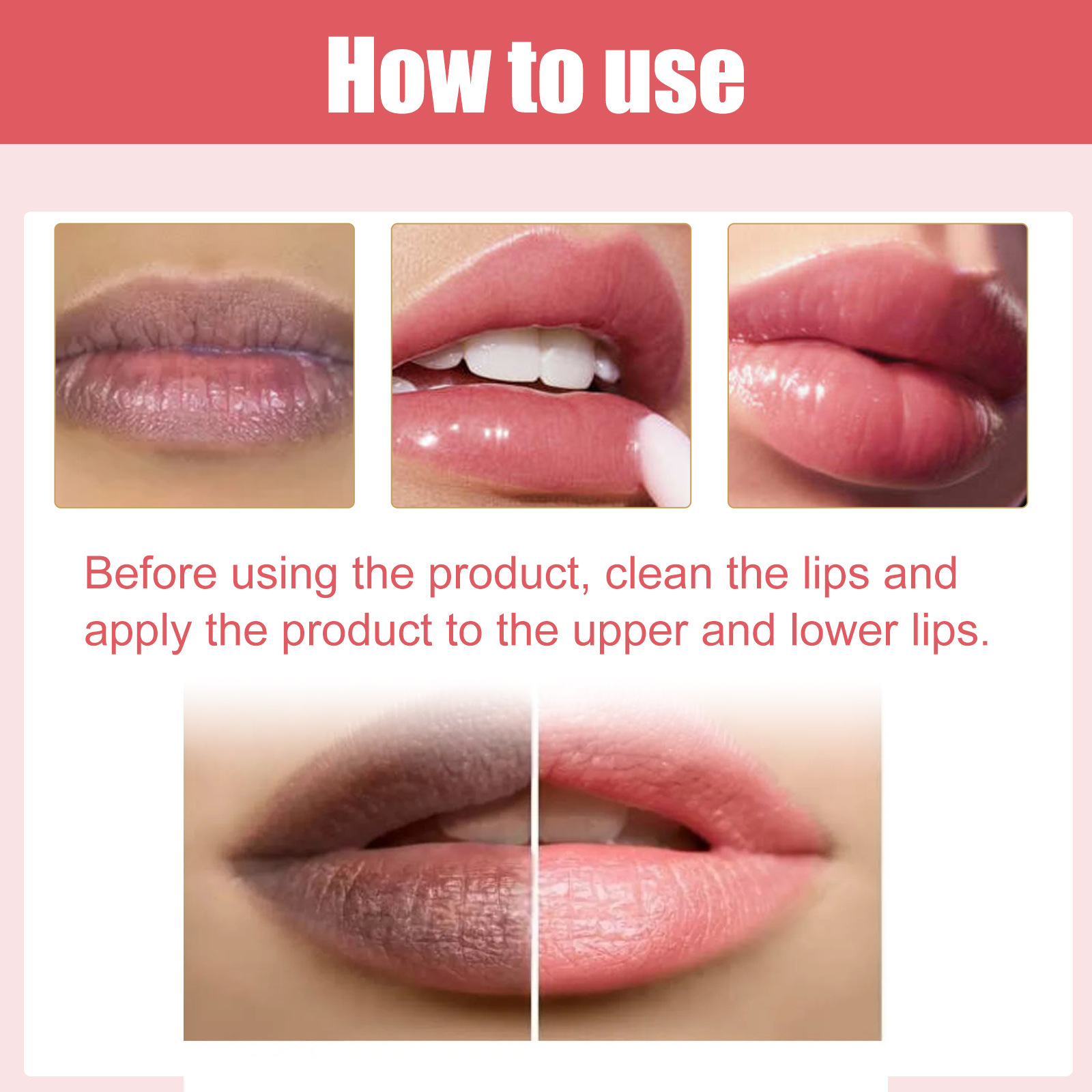 Crème Éclaircissante Pour Lèvres LIPZLITE 15g - Pour Lèvres Foncées, Sèches - Avec Vitamine C - Neuf