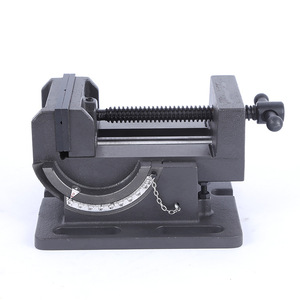 Inclined <b>Guide</b> Rod 3-Inch 4-Inch 100mm <b>Drill</b> Press Vise Bench Chuck Jaw Vise with 0-90 Degree Incline Flat Jaw Target Audience - Product Image 5