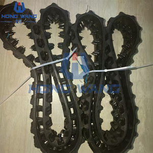 Cadena de orugas de caucho para excavadora HongWang Factory OEM ODM, calidad certificada, 150X60X50, para piezas de repuesto de tren de rodaje, 1 año de garantía - Product Image 6