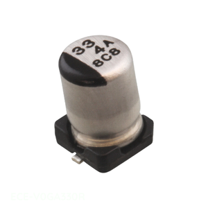 Original ECE-V0GA330R CAP ALUM 33UF 20% 4V SMD 33 uF Surface Mount <b>Capacitor</b> - Product Image 1
