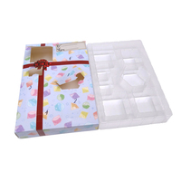 Calendario de Adviento de 7 Puertas para Regalo de Cumpleaños, Vacío, con Recubrimiento UV, Grabado en Relieve, Materiales Reciclados, Tamaño Personalizado