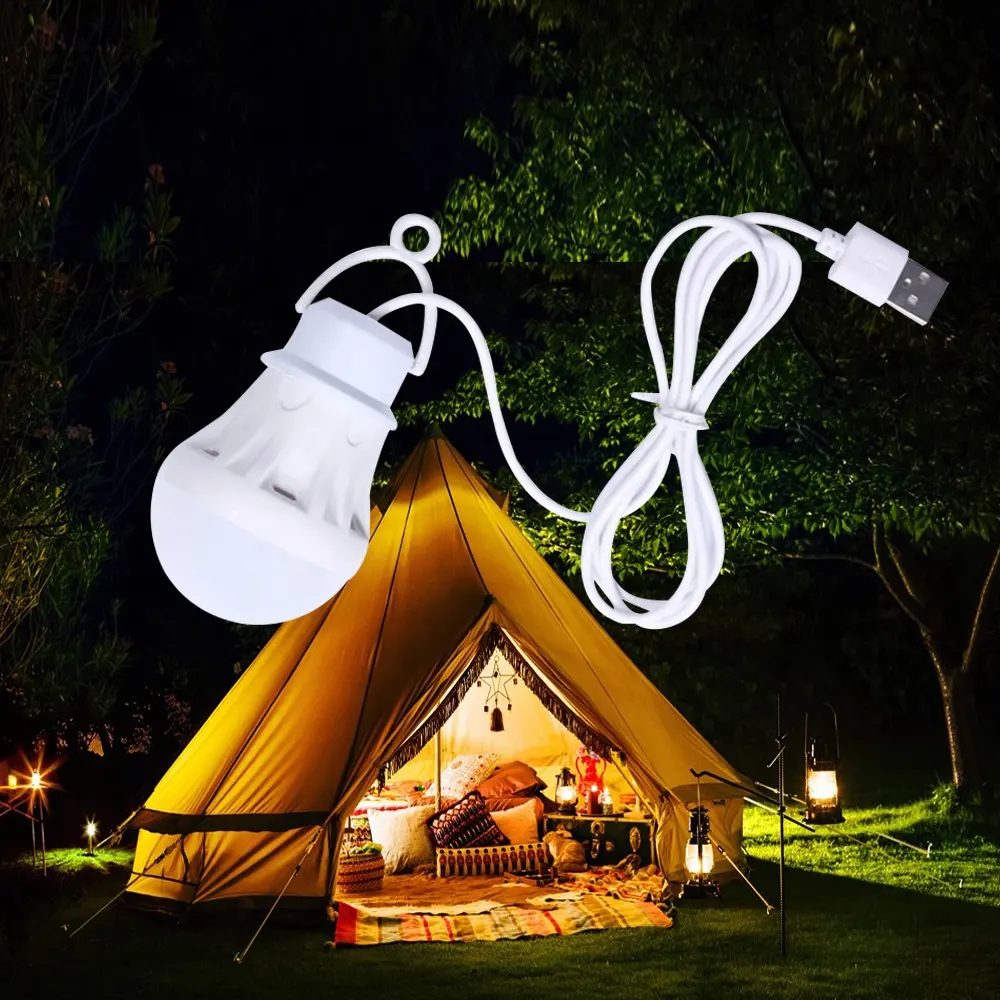 Camping Laternen licht USB-Licht Leistungs starke LED-Taschenlampe Zelt Camping Lampe LED-Lampe Tragbare Laterne Zelt Laternen licht