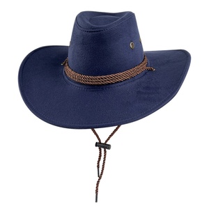 Sombrero Vaquero de Ala Ancha para Hombre, Estilo Retro Europeo Americano, Sombrero de Algodón Jazz para Mujer, Estilo Étnico Tibetano, Casual, para Pesca y Fiestas - Product Image 5
