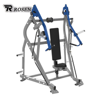 Machine de presse inclinée isolalette Rosen Sport Fitness pour musculation, équipement de gym à charge de plaques en acier pour entraînement de force