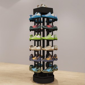 Estante de exhibición de tienda comercial moderno, casco de sol, béisbol, <span class=keywords><strong>vaquero</strong></span>, camionero, sombrero Dandy, cubo, estante de Golf deportivo para ropa - Product Image 3