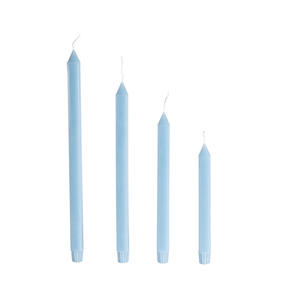 KK189 긴 양초 금형 플라스틱 사각 모양 실린더 테이퍼 기둥 양초 향기 교회 테이블 양초 만들기 금형 - Product Image 5