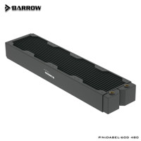 Refroidisseur d'ordinateur DIY Barrow à haute densité, en cuivre, à refroidissement par eau, à blocs épais de 60 mm, série Dabel-60d, fabriqué en Chine