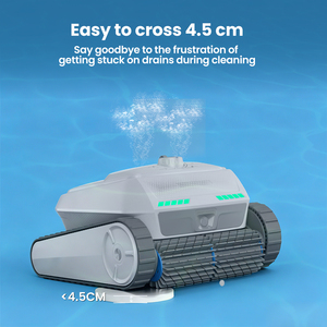 Robot de Limpieza AIRROBO CP402 Lite, Limpiador de Piscinas Inalámbrico con 4 Motores, Cruce de Obstáculos, Ecológico y de Alta Eficiencia - Product Image 4