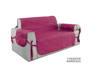 Vente chaude Style moderne double face imperméable antidérapant matelassé meubles couvre Polyester tissu canapé protecteurs pour salon - Product Image 4
