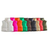Vente en gros hiver femmes personnalisé grande taille manteau dames gilet Bomber entièrement recadrée veste rayure prix usine ShenZhen Lily Cheng
