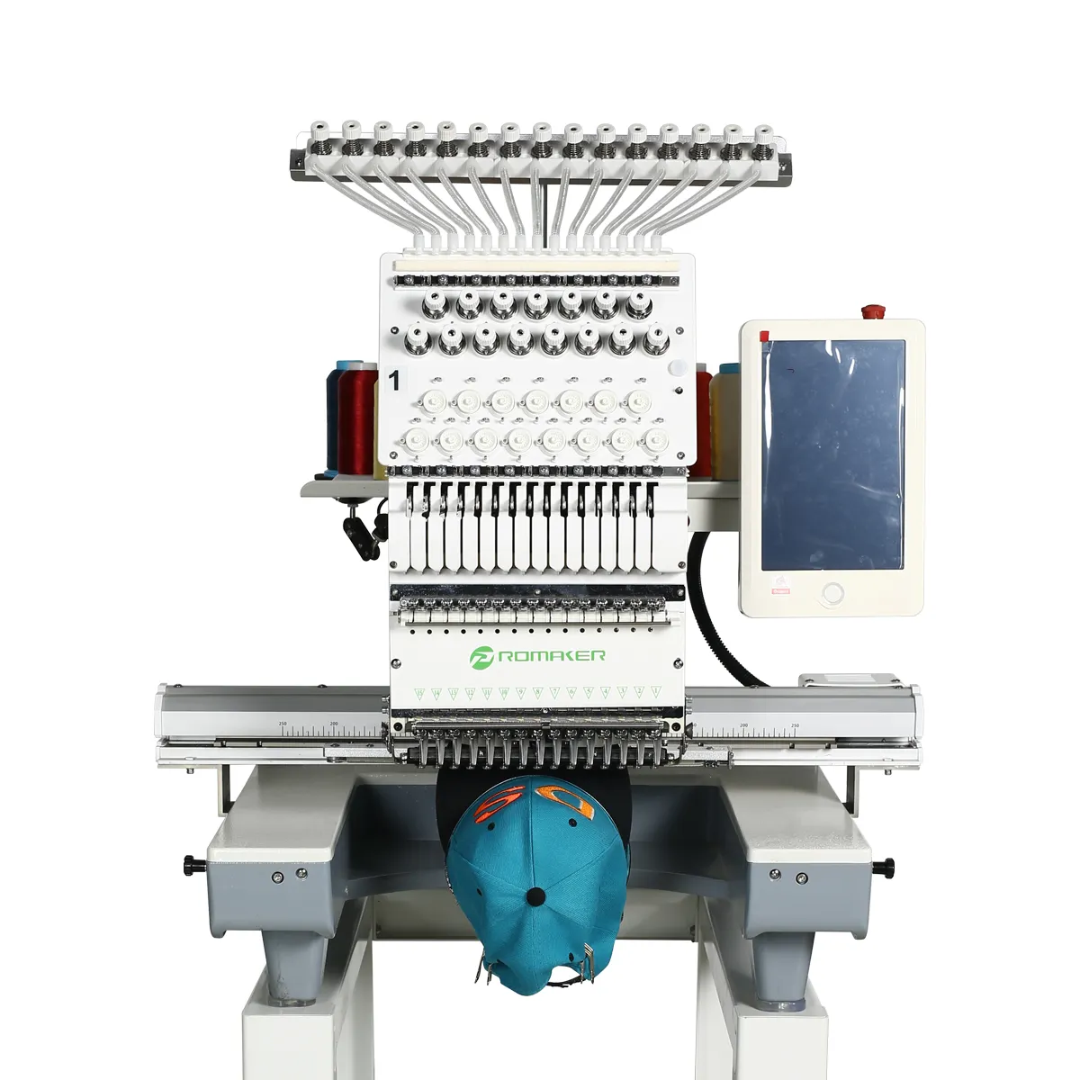 Promaker – Machine à broder industrielle commerciale automatique, chapeau d'ordinateur à 15 aiguilles
