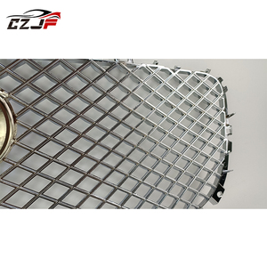 VENTE FLASH HAUTE QUALITÉ CALANDRE CENTRALE CHROMÉE pour XJ 2010 2011 2012 2013 2014 2015 <span class=keywords><strong>XJR</strong></span> 2014 2015 C2D3555 - Product Image 5