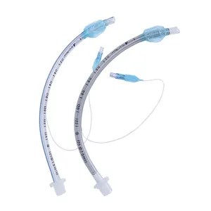 High Quality Medical Consumables Sterile All Size Disposable Wired Silicone EMG Endotracheal Tube