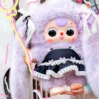 Authentique Baby Three 1000 2ème génération Grande peluche Boîte mystère Figurine de poupée mignonne Cadeau tendance à collectionner