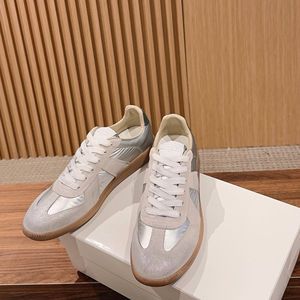 High Quality Designer Style Retro German Trainers Women's Genuine <b>Leather</b> Lace-Up Casual <b>Sneakers</b> Fashion Trend for Daily Wear - Product Image 4