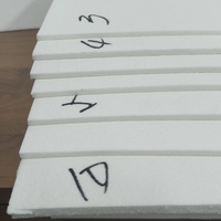Papier en fibre céramique ignifuge à haute température pour four, prolongeant la durée de vie, en silicate d'alumine