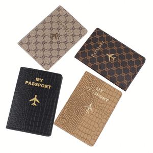 High Quality Luxury Pu Anti-Theft Rfid Blocking Passport Bag Custom Logo Waterproof Vintage Travel <b>Wallet</b> Card <b>Holder</b> - Product Image 1