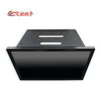 HZ-2404 OSK 24 pouces Android CarPlay amplificateur USB stéréo moniteur de voiture monté sur le toit 12V 24V WIFI écran publicitaire de bus LCD voiture TV
