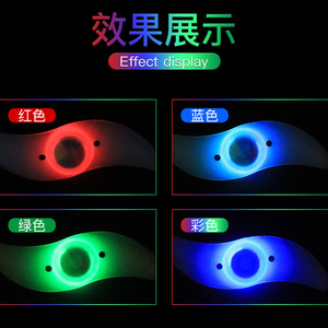 <b>Bicycle</b> Spoke <b>Lights</b> Willow Leaf Led Bike Wheel <b>Lights</b> For Night Riding IPX4 Waterproof Cycling Accessories - Product Image 3