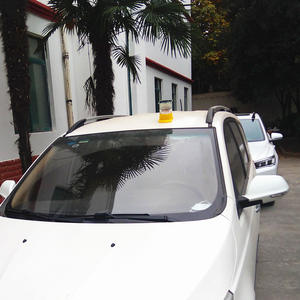 Luz de Advertencia Giratoria para Vehículos, Alimentada por Energía Solar, con Montaje Magnético en el Techo, Indicador de Emergencia para Reparaciones, Amplio Alcance - Product Image 1