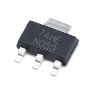 ชิ้นส่วนอิเล็กทรอนิกส์ ไอซีชิป SOT-223 ตัวควบคุมแรงดันไฟฟ้าเชิงเส้น LM1117IMPX-ADJ/NOPB LM1117IMPX-5.0/NOPB LM1117IMPX-3.3/NOPB - Product Image 1