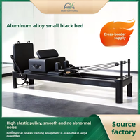Reformer de Pilates de Aluminio que Ahorra Espacio con Tabla de Salto para Uso en Casa, Reformers de Pilates