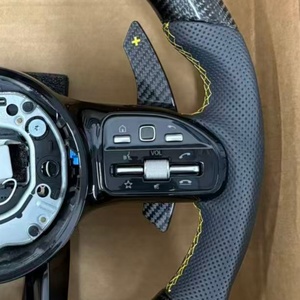 Volanti Sportivi Personalizzati di Alta Qualità in Fibra di Carbonio con LED per Mercedes Benz AMG W176 W222 W156 W251 W292 W205 W464 - Product Image 3
