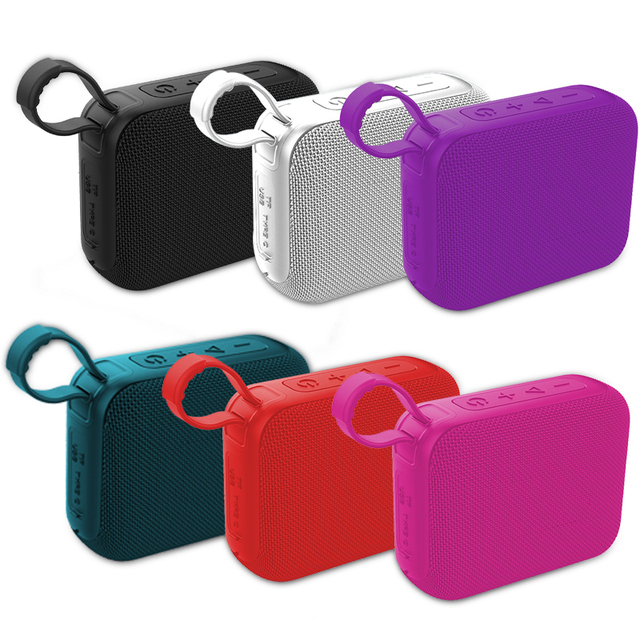 Customizable Sports ABS Built-in Battery 10W Subwoofer Stereo MusicBox Small Mini Portable Wireless BT5.3 Outdoor Speaker GO4