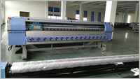 Imprimante à solvant écologique Allwin E180s à base d'eau pour sublimation, 180 têtes, 2, 3, 4 têtes