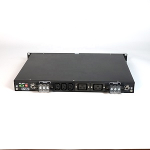 Interruptor monofásico STS 1U 45A Montado en Rack de 19 pulgadas, cambio <span class=keywords><strong>SCR</strong></span> de corte único de 220VAC para sala de telecomunicaciones, tipo PC - Product Image 6