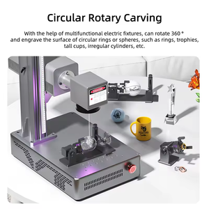 Daja ROTARY lịch thi đấu tập tin đính kèm cho laser engravers đánh dấu Máy M1/M4/S4/C2/A1 ROTARY công cụ 360 Vòng kim loại khắc - Product Image 3