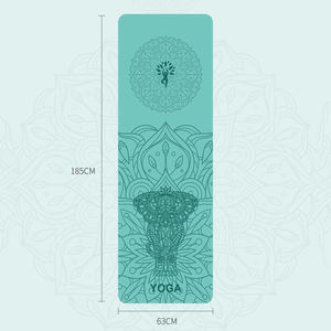 <span class=keywords><strong>Serviette</strong></span> de yoga antidérapante en microfibre avec impression numérique, épaisse et absorbante, pour le yoga chaud et le Pilates - Product Image 2