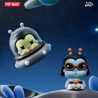 POP MART CRYBABY Crying to the Moon - Mini Série Boîte Mystère Authentique Blind Box Figurines Jouets Surprise Ornement de Sac