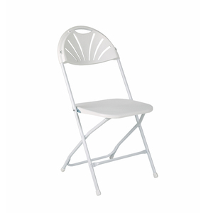 Fan Back Plastic Folding Chairs