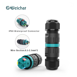 Ip68 M20 <span class=keywords><strong>2</strong></span>/3pin Schroef Vrije Verlichting Elektrische Aansluitingen Waterdichte Klem Connectoren EW-P20-XP - Product Image 6