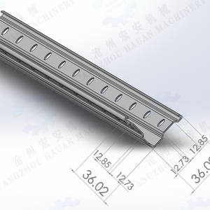 เครื่องขึ้นรูปโครงเหล็กแบบ V อัตโนมัติเต็มรูปแบบ HAUAN พร้อมระบบควบคุม PLC และมอเตอร์สำหรับงานหนักสำหรับใช้ในงานก่อสร้าง - Product Image 5