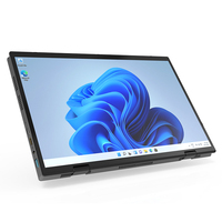 Ordinateur portable 2-en-1 pliable à 360 degrés, écran tactile Yoga 14 pouces, Windows 11, Intel N95, 16 Go de RAM, pour usage professionnel en gros