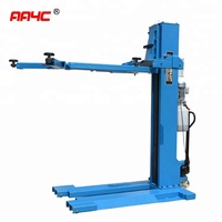 AA4C hydraulique simple colonne un poste Mobile voiture ascenseur AASP-YY2.5 pour le stationnement et la réparation 2.5T 1.8M de haut