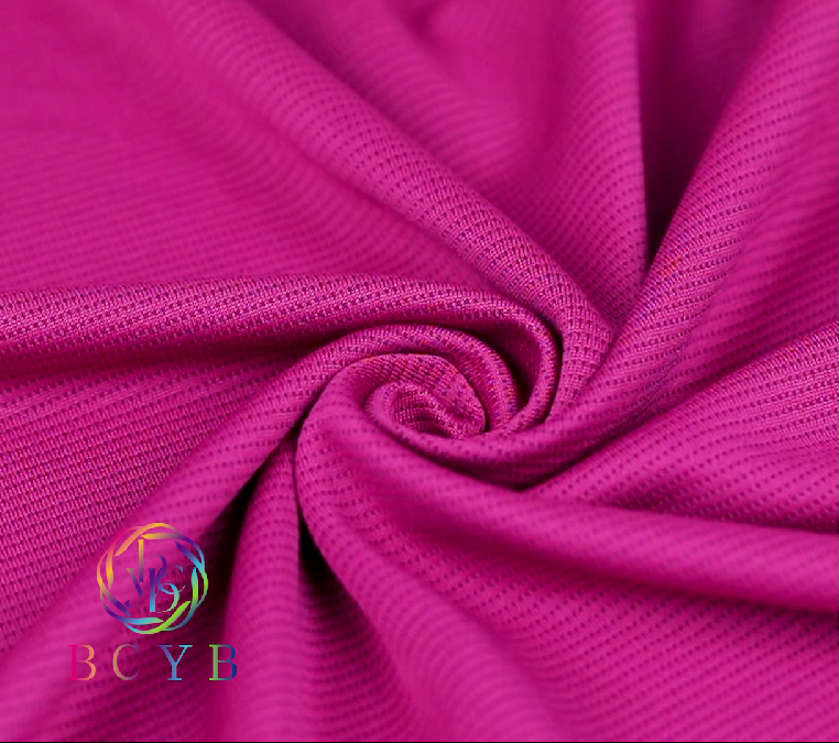 Manufacturers Newest Environmental Bamboo Charcoal Fiber Mesh Net Fabric Feel Cool Antisepsis Breathable Cloth for Sport Garment