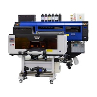 Mesin gulung stiker Transfer Dtf UV Printer tinta Uv Digital kondisi baru