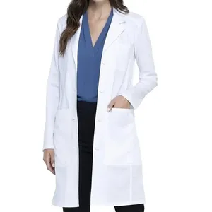 Оптовая продажа, дизайнерская Больничная униформа, фармацевтическая рабочая одежда, лабораторные пальто для женщин и мужчин, медицинская униформа из полиэстера