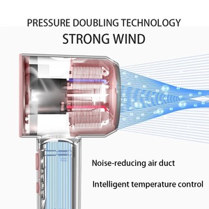 NUEVO Secador de Pelo Eléctrico de Alta Velocidad, Alta Potencia 1600W, Iones Negativos, Secado Rápido, Bajo Ruido, Herramienta Profesional para el Cuidado del Cabello - Product Image 6