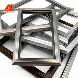 Nuevo <span class=keywords><strong>perfil</strong></span> de aluminio extruido <span class=keywords><strong>Rectangular</strong></span> cuadrado personalizado Rosa negro Metal plata oro para MARCO DE ESPEJO - Product Image 2