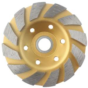 Outil de polissage de sols exceptionnel : Disques de meulage diamantés pour sols en béton et ciment, meuleuse d'angle pour béton, ponçage de pierre - Product Image 1