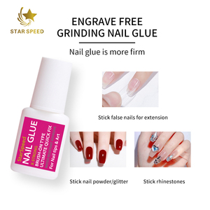 Pegamento de Uñas de Secado Rápido, 8 ml, Extra Fuerte, con Punta de Pincel, Súper Adhesivo, para Uñas Acrílicas, Profesional, para Salón y Hogar - Product Image 2